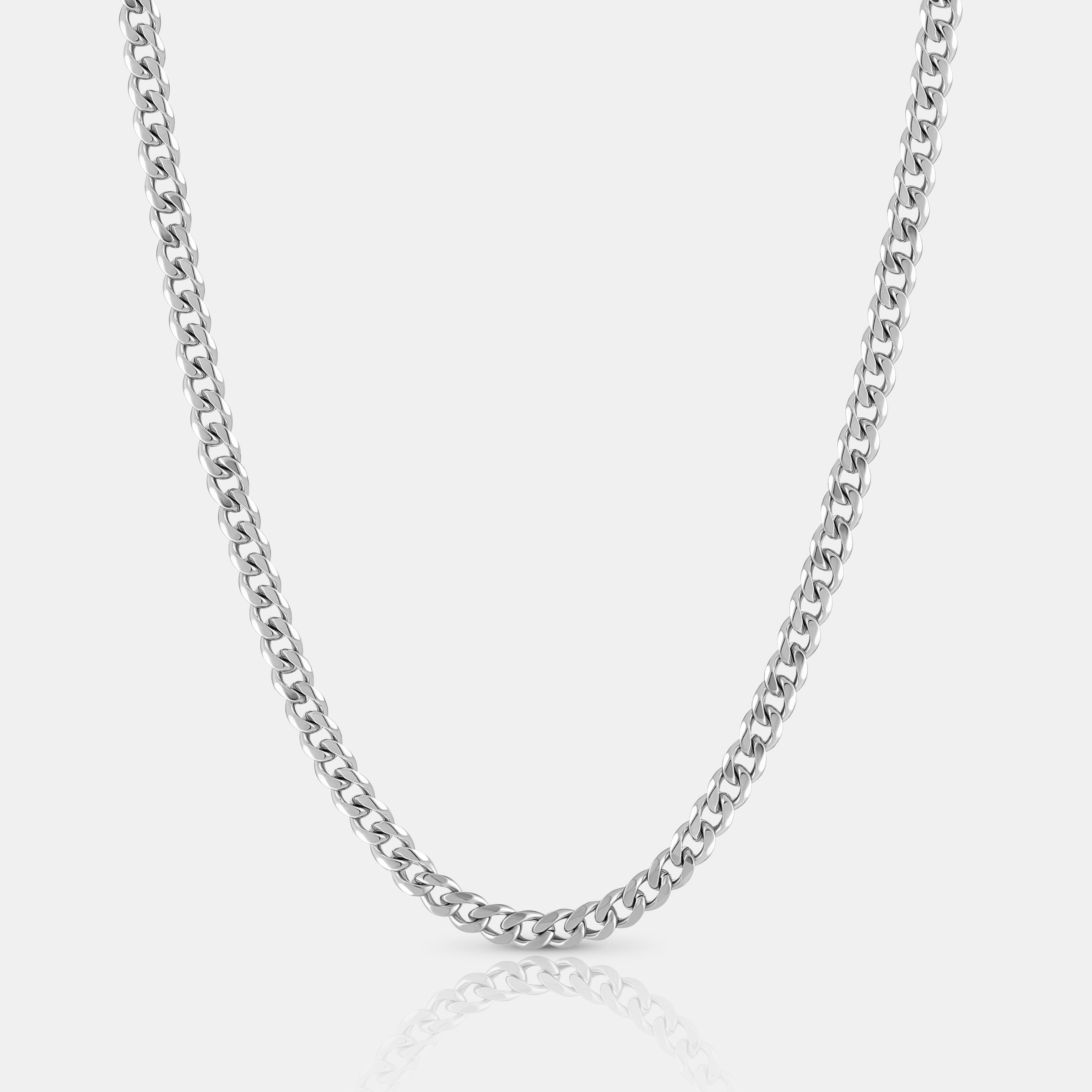 Cuban Chain 5mm (Silver)