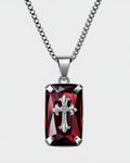 Redemption Stone Cross (Silver)