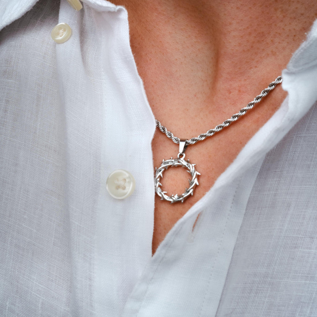 His Crown of Thorns (Silver)
