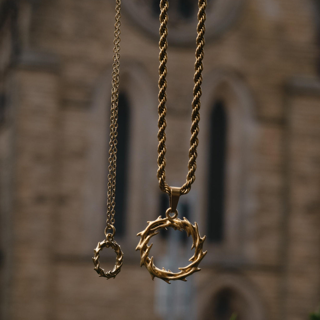 His & Hers Crown of Thorns (Silver)